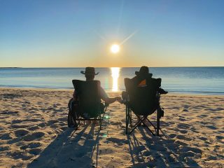 Right on the coast, catching sunset at UNESCO World Heritage Listed Ningaloo Reef, just off Exmouth.  Ningaloo’s most notable visitors are the whale sharks @whalesharkdive in @westernaustralia @absoluteaustralia 

#ningalooreef #sunset #whaelshark #instawa #igwa #travelwa #tourismwa ##landdownunder #loveaustralia #wow_australia #amazingaustralia #seeaustralia #travelaustralia #instaaustralia #ig_australia #australiagram #exploringaustralia #aussiephotos